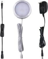 Einzelnes LED-Pucklicht für AIBOO Unterschrank-LED-Pucklichter, Lampen 12 V für Küchentheke, Schrank, Schrankbeleuchtung
